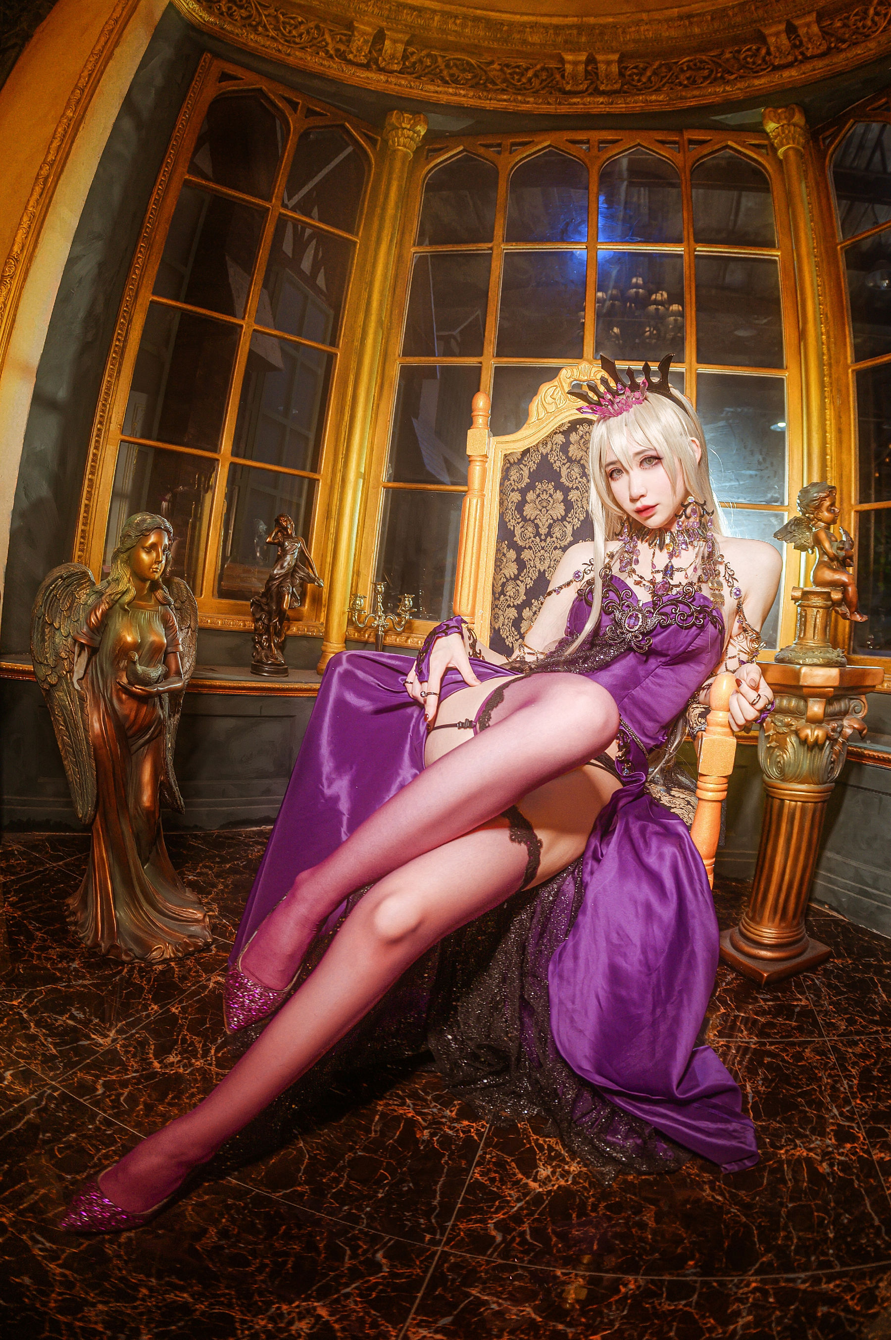  动漫博主阮邑_Fairy - 黑枪呆礼服 第11张