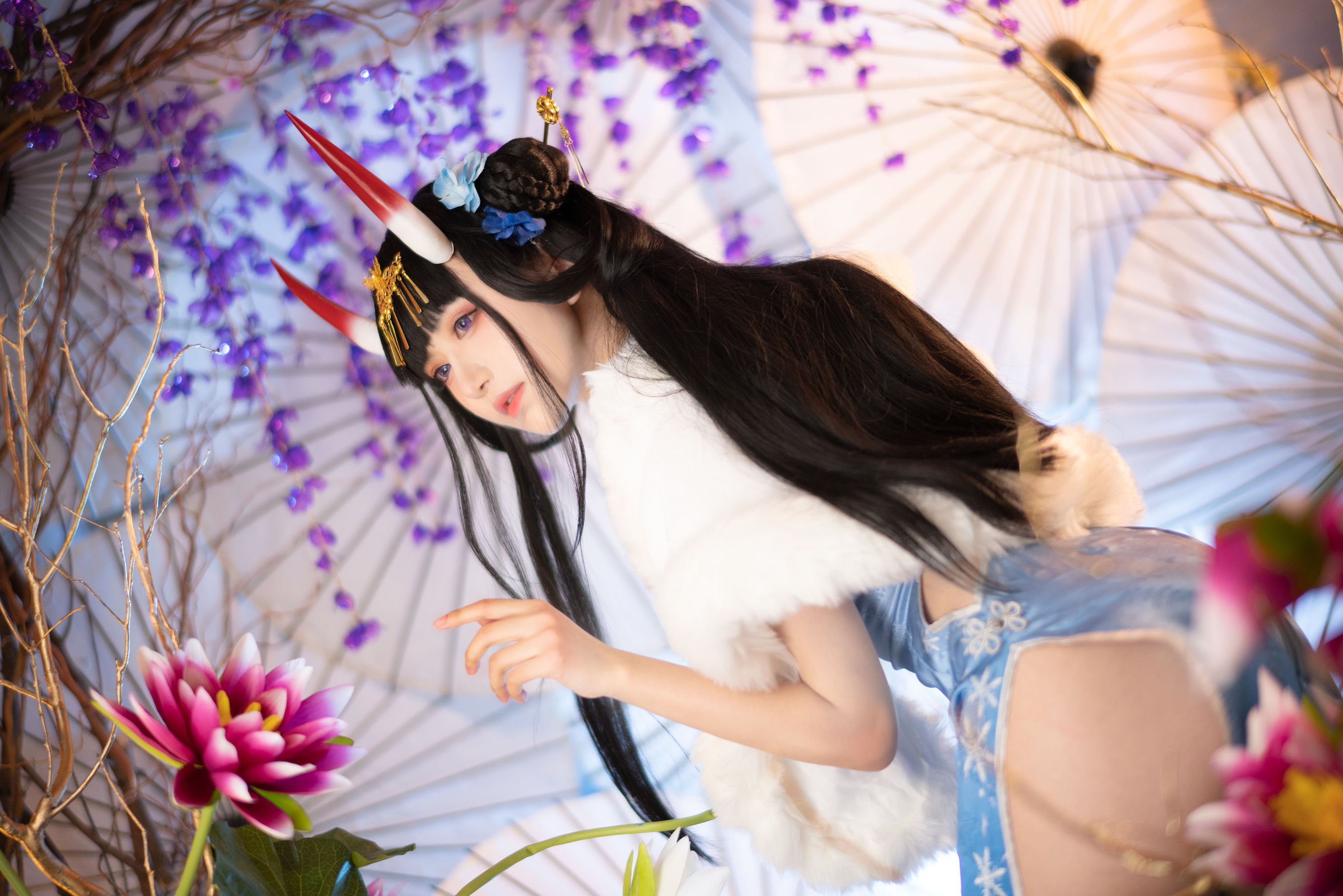 [福利COS] Shika小鹿鹿 - 能代旗袍  第4张