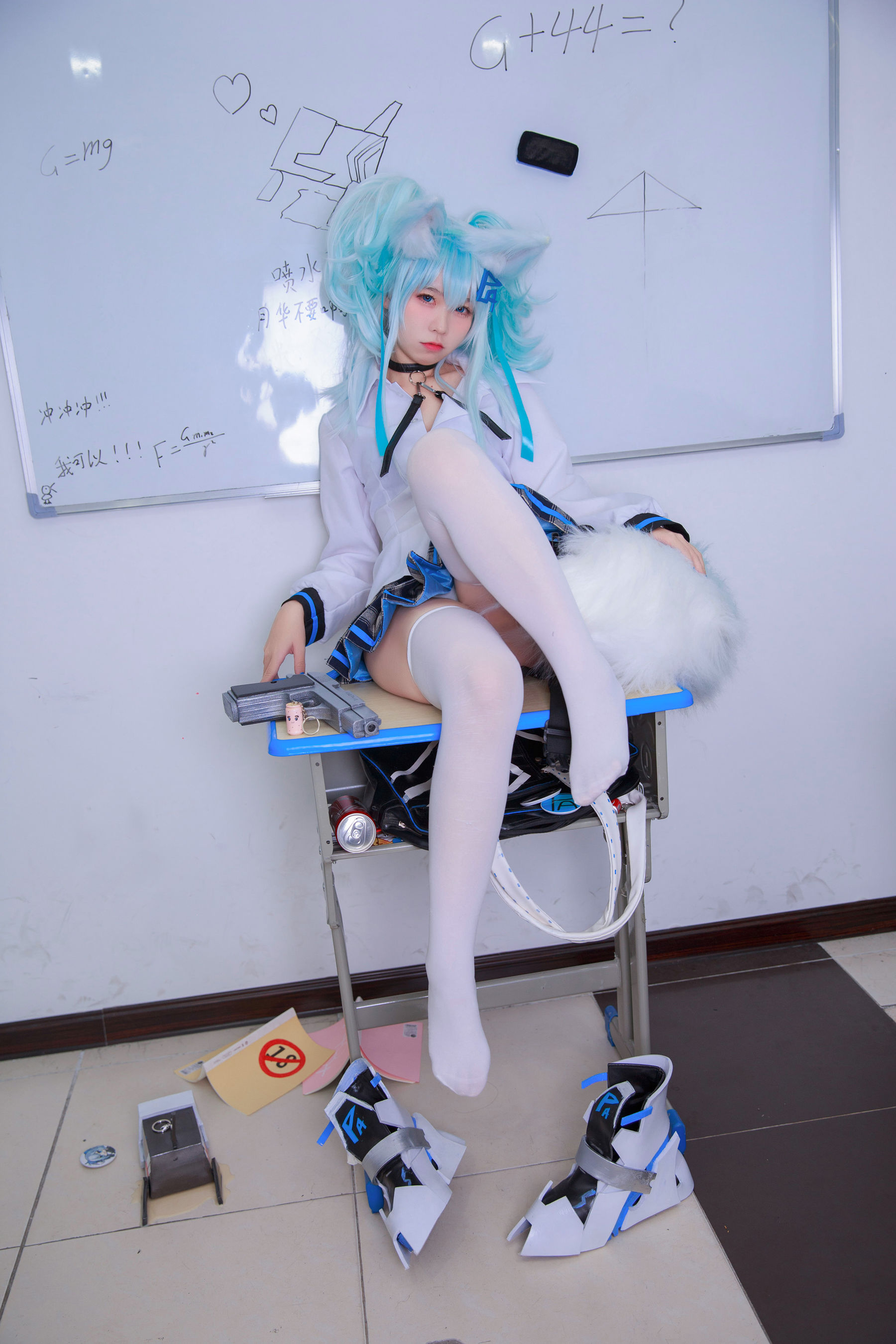  动漫博主G44不会受伤 - 少女前线 PA15校服 第9张