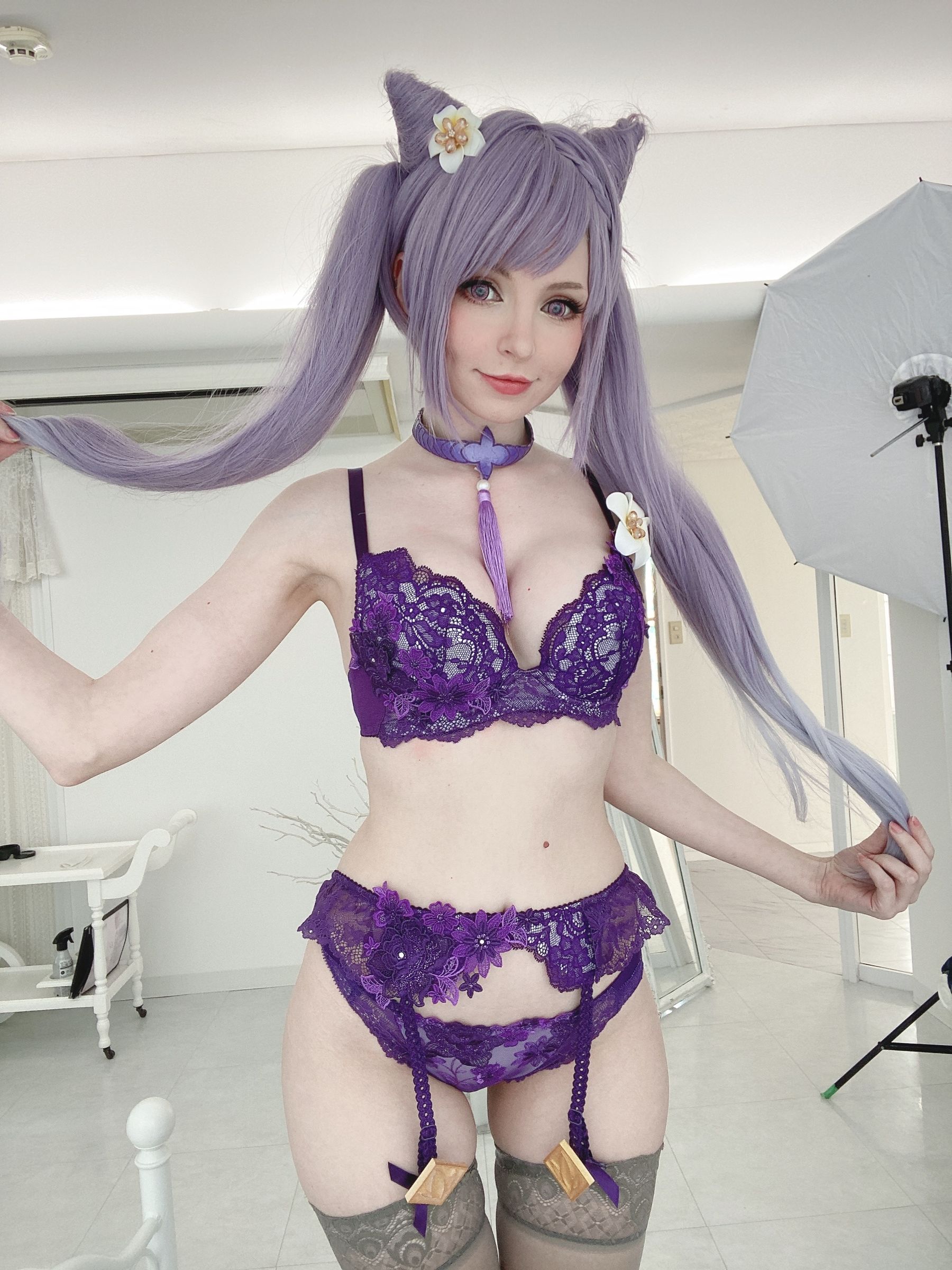  Peach milky - Keqing Genshin Impact 第71张