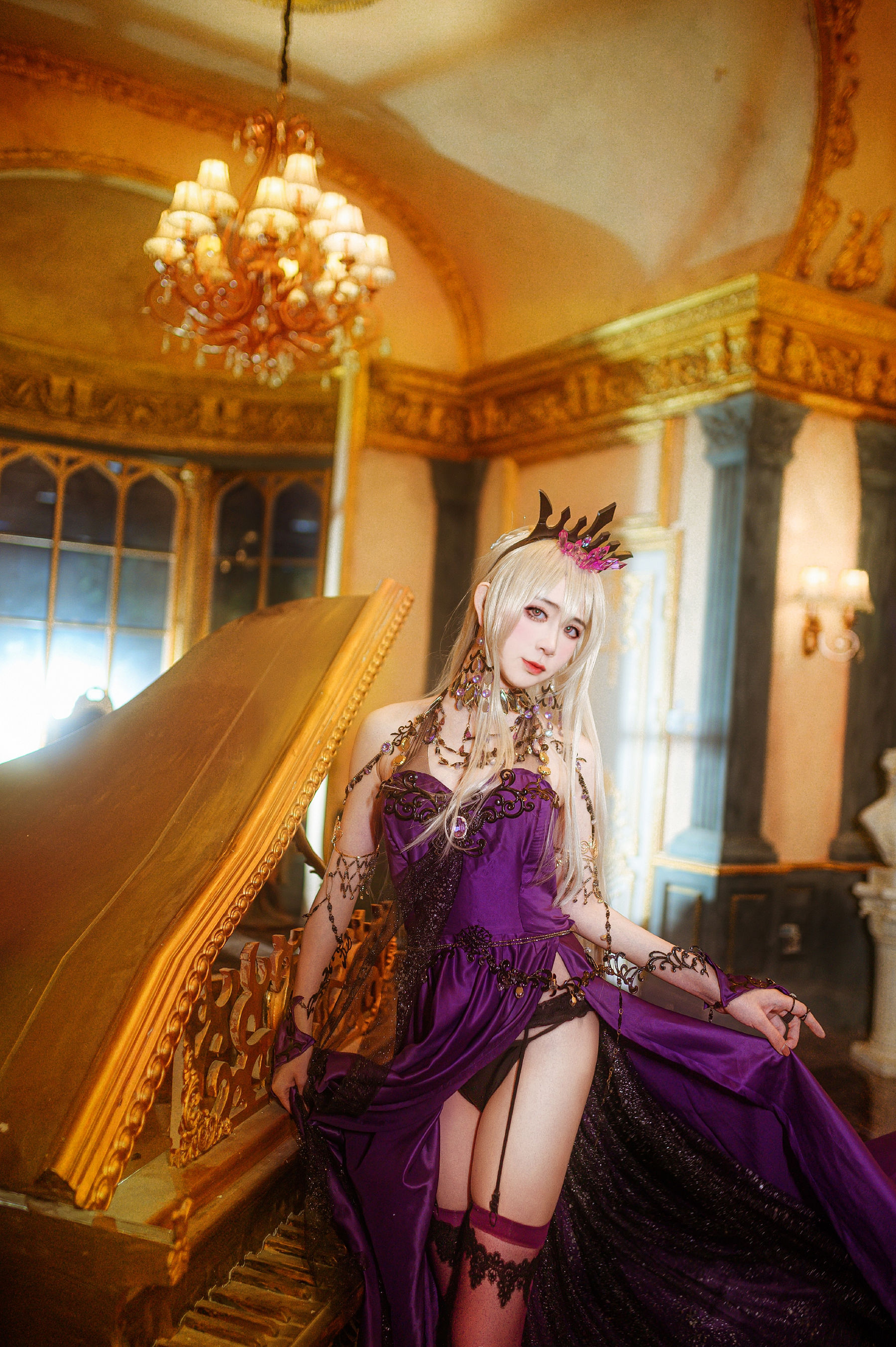  动漫博主阮邑_Fairy - 黑枪呆礼服 第23张