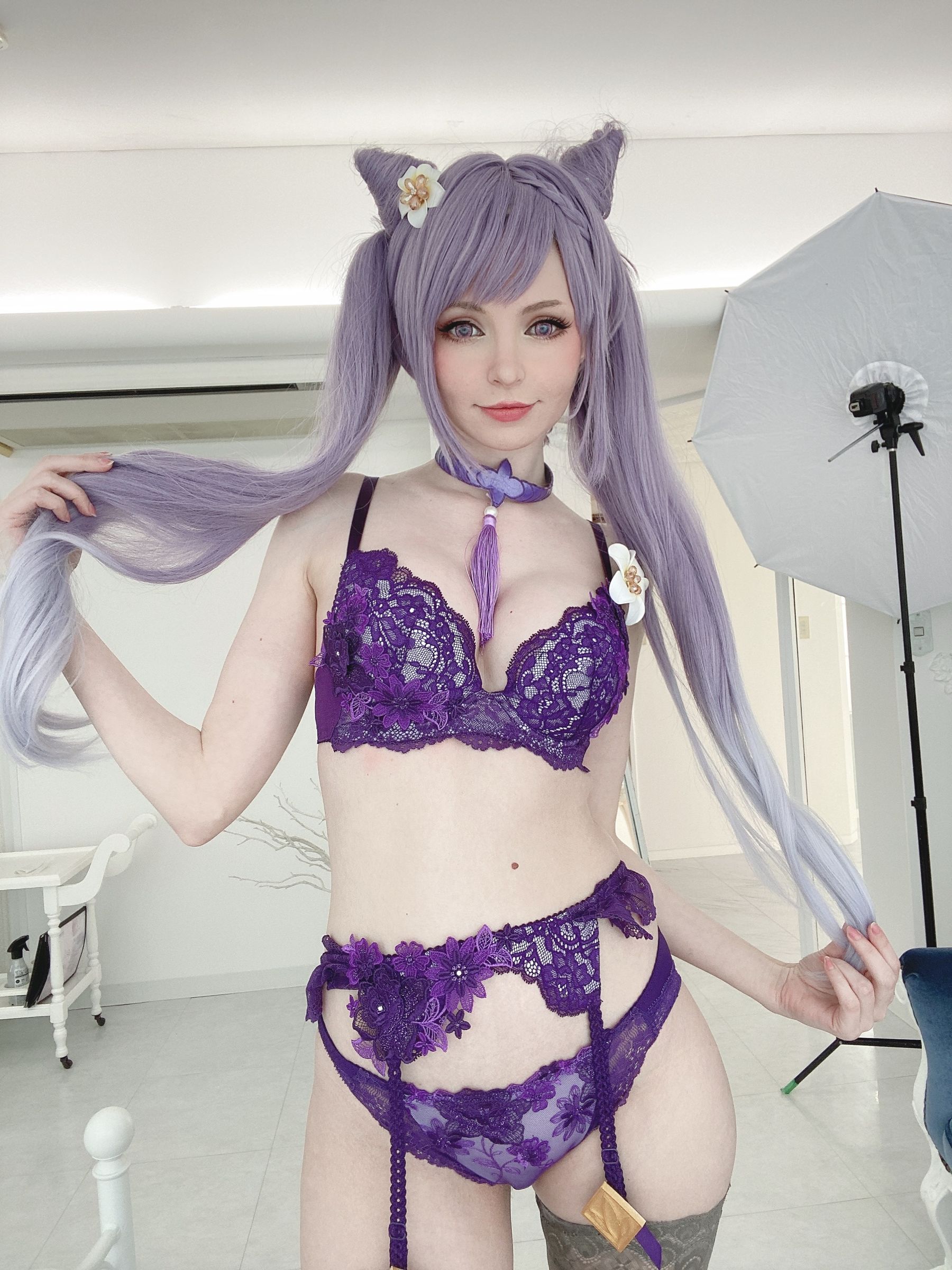  Peach milky - Keqing Genshin Impact 第85张