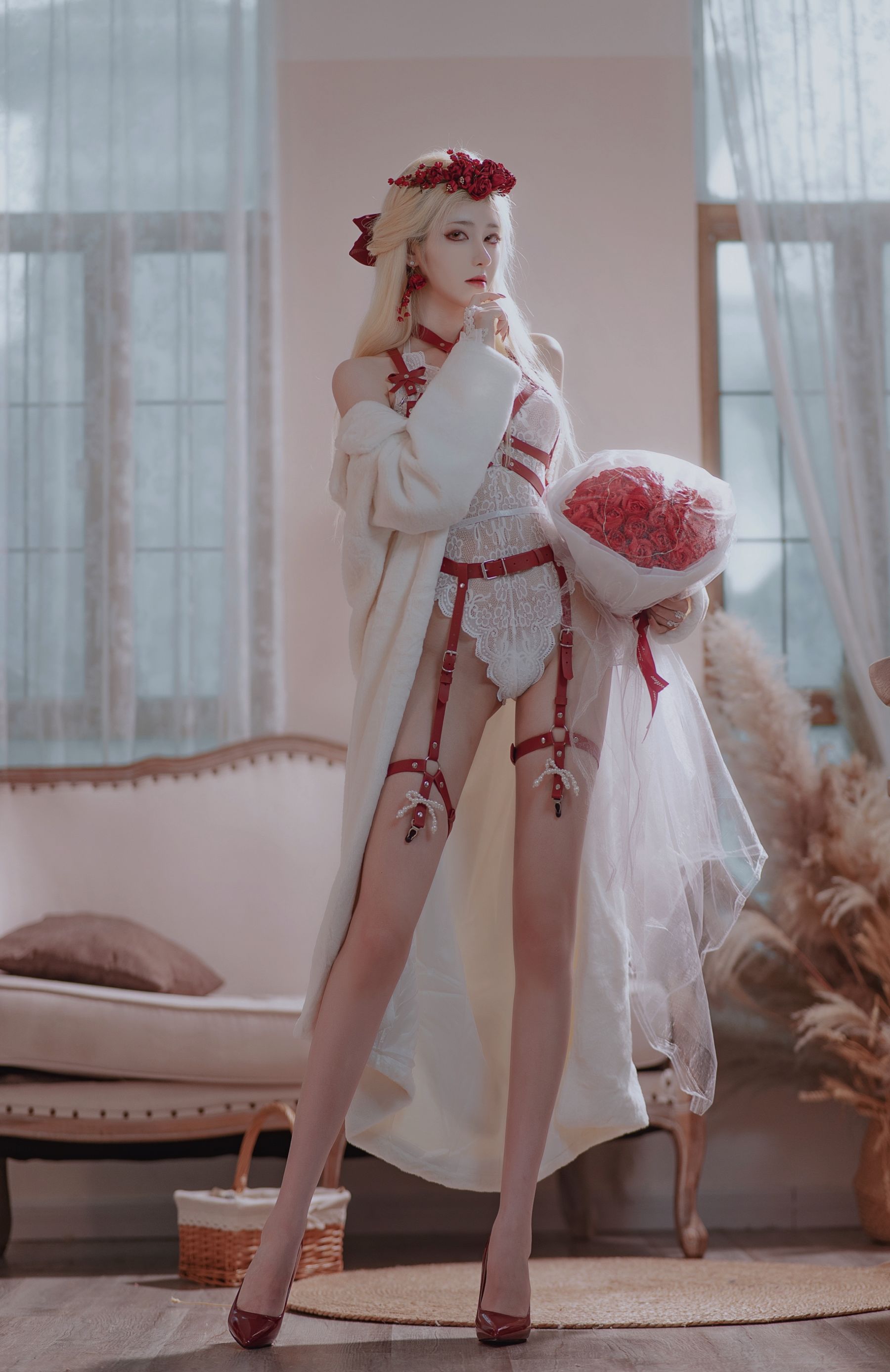  动漫博主南桃Momoko - 玫瑰 第18张