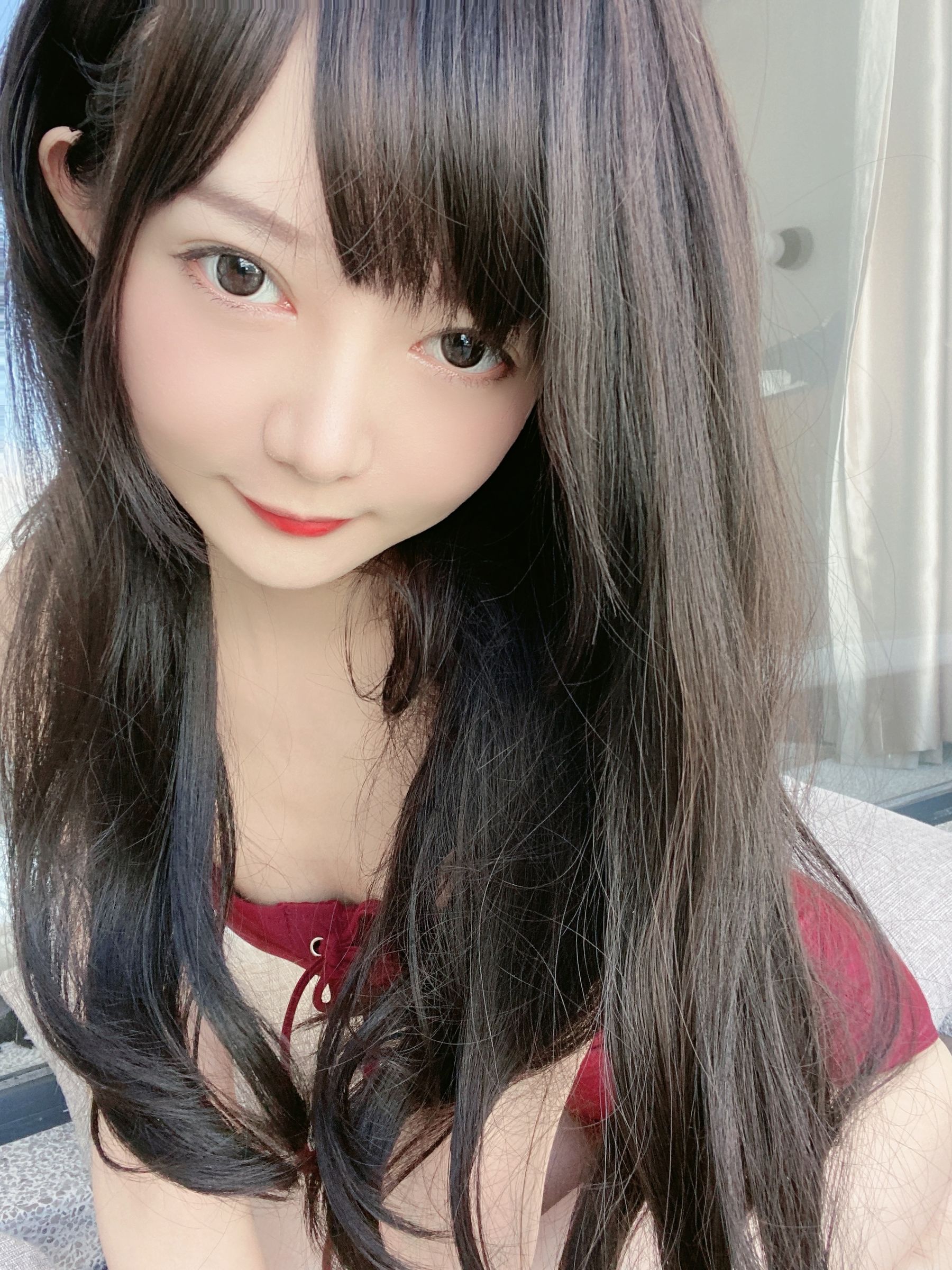  51酱 - 黑红泳装 第61张