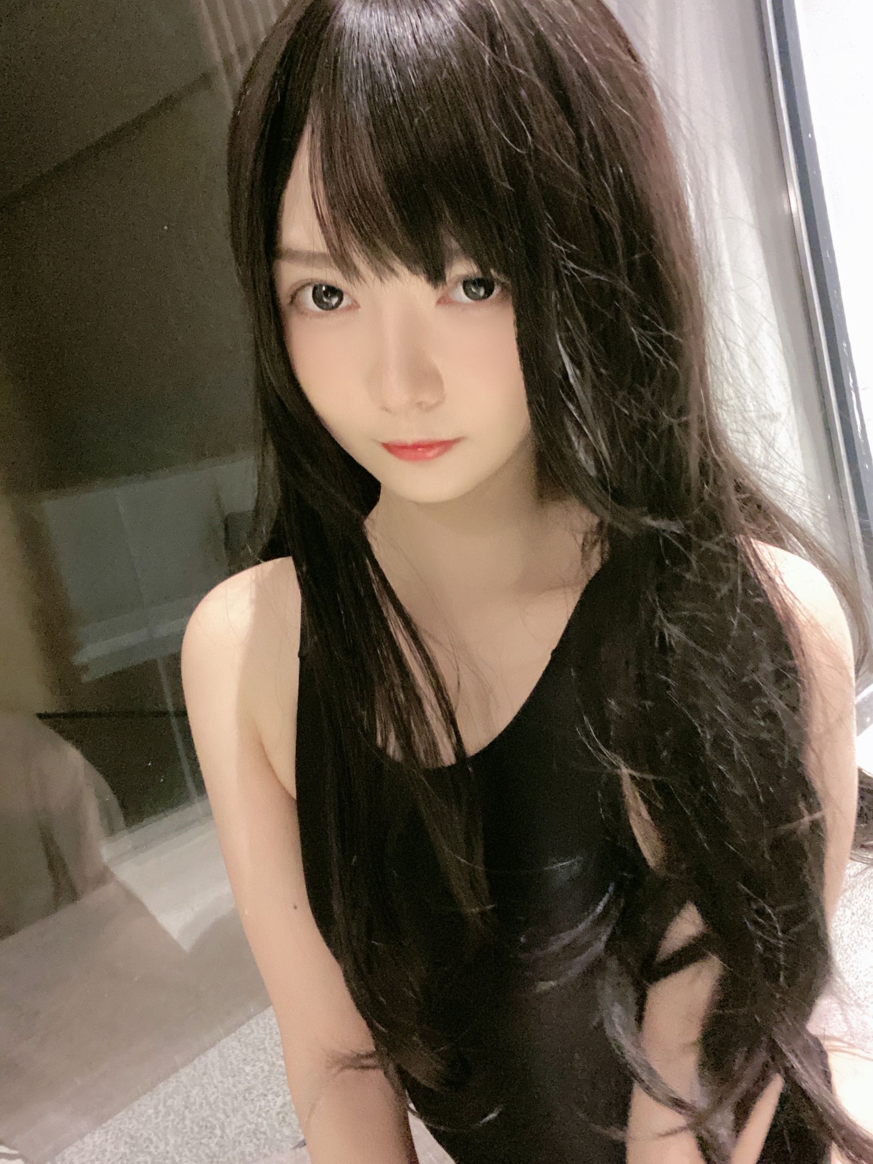  51酱 - 黑红泳装 第48张