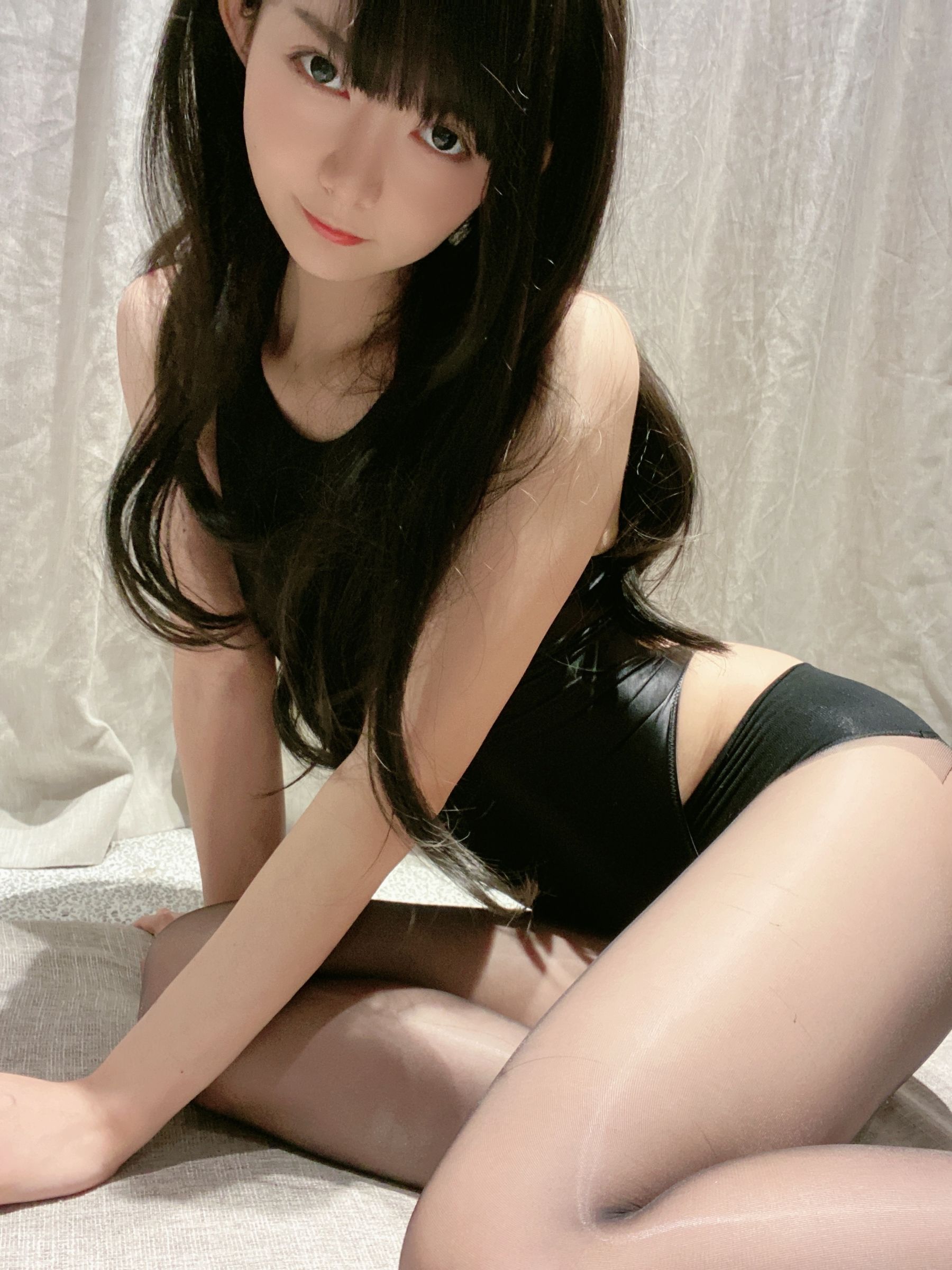  51酱 - 黑红泳装 第38张