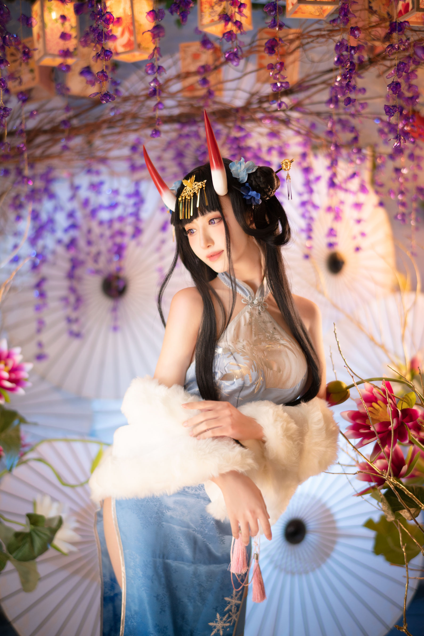 [福利COS] Shika小鹿鹿 - 能代旗袍  第20张