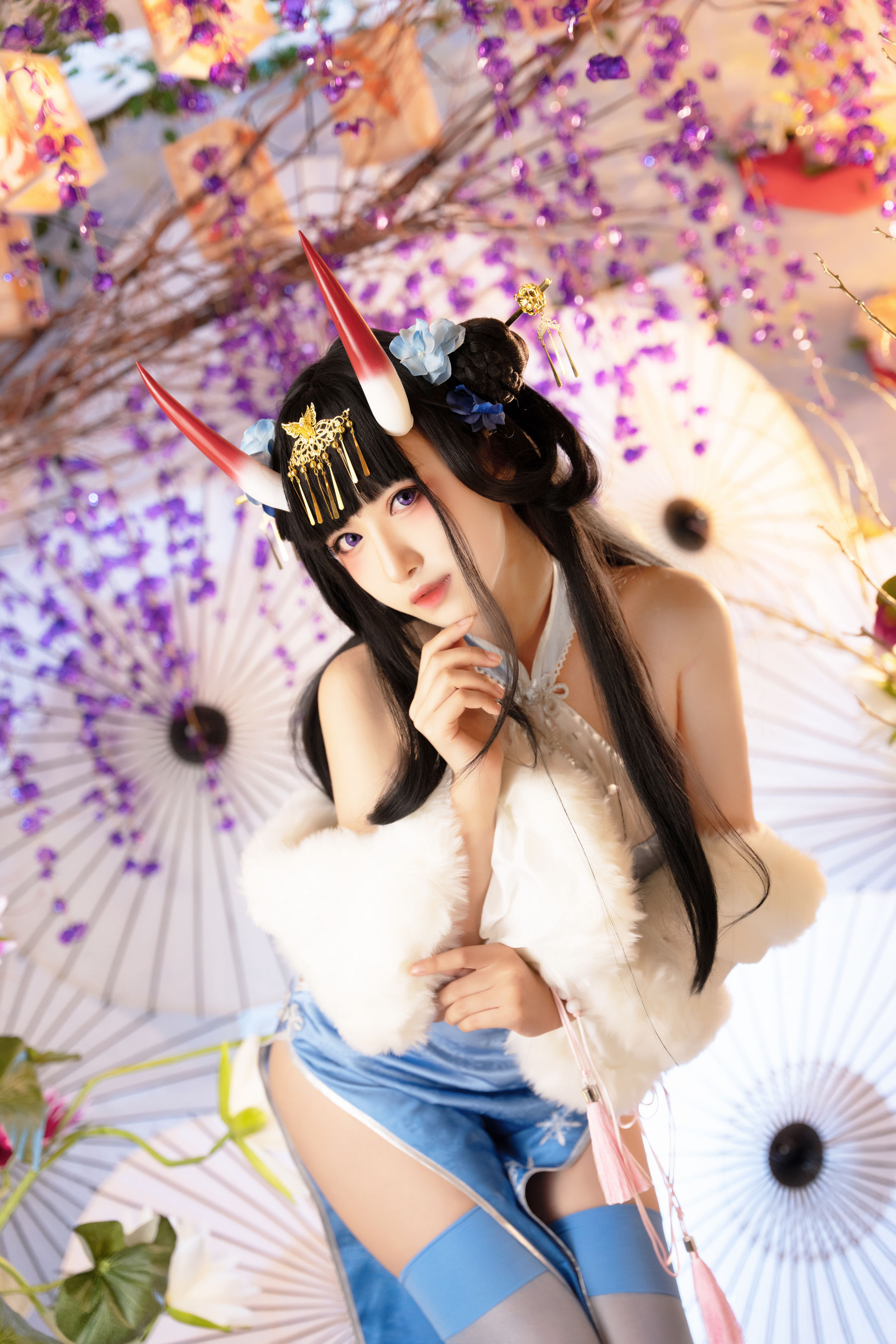 [福利COS] Shika小鹿鹿 - 能代旗袍  第6张