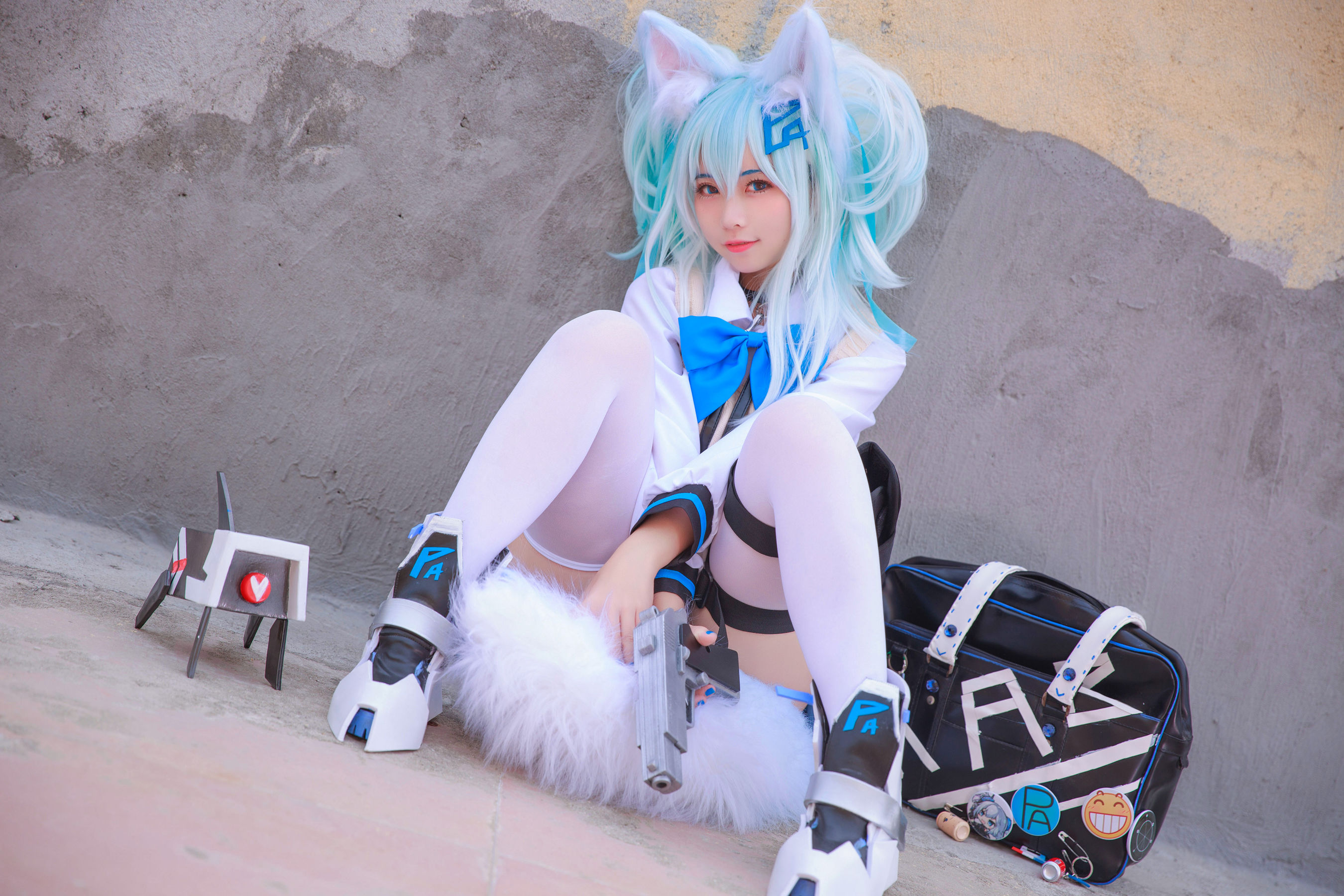  动漫博主G44不会受伤 - 少女前线 PA15校服 第33张