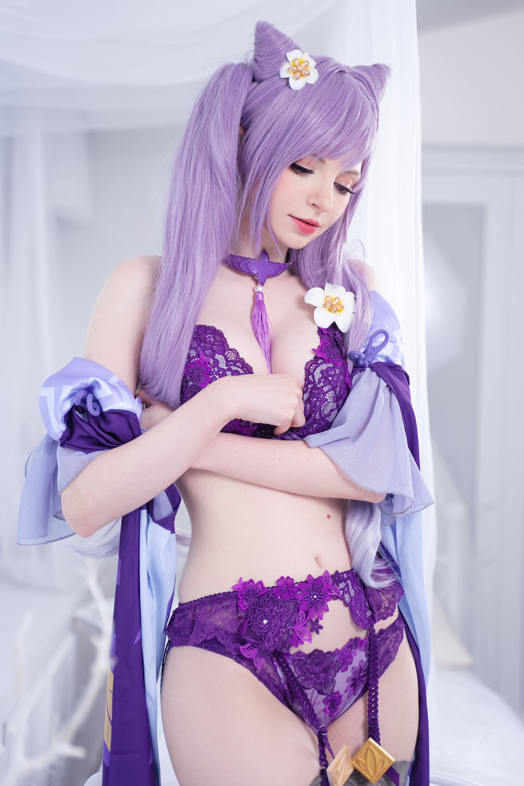  Peach milky - Keqing Genshin Impact 第76张