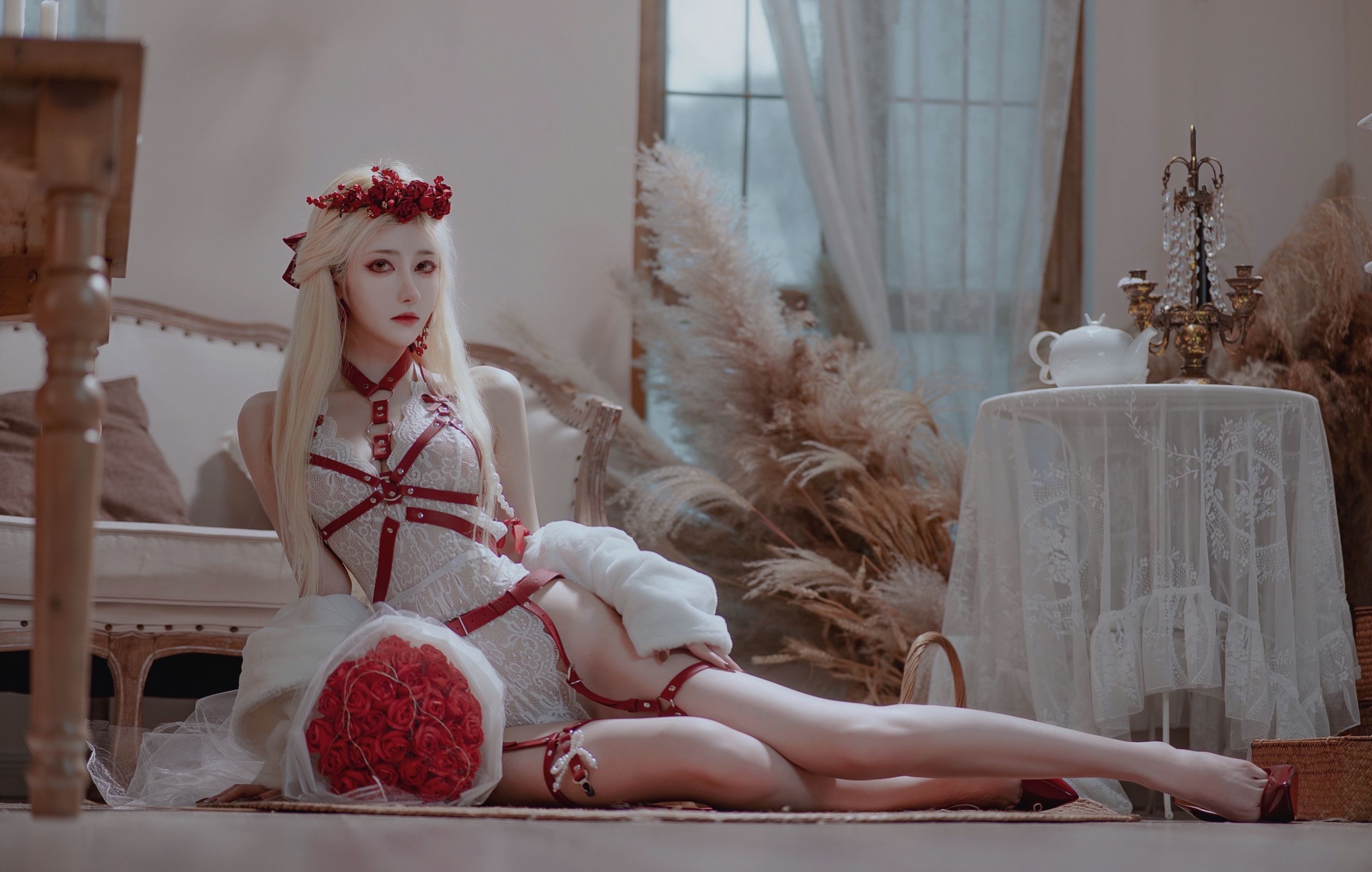  动漫博主南桃Momoko - 玫瑰 第28张