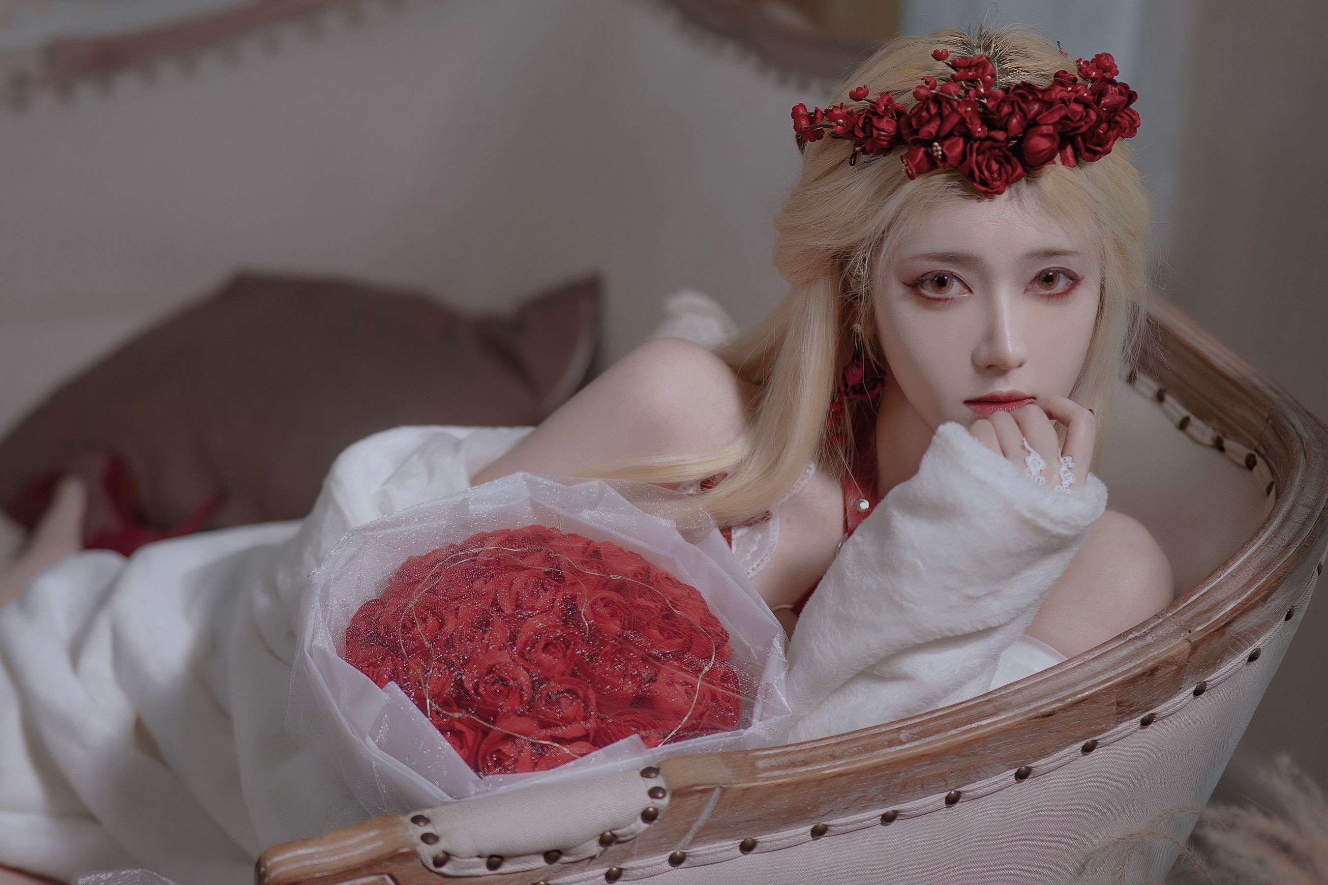  动漫博主南桃Momoko - 玫瑰 第26张