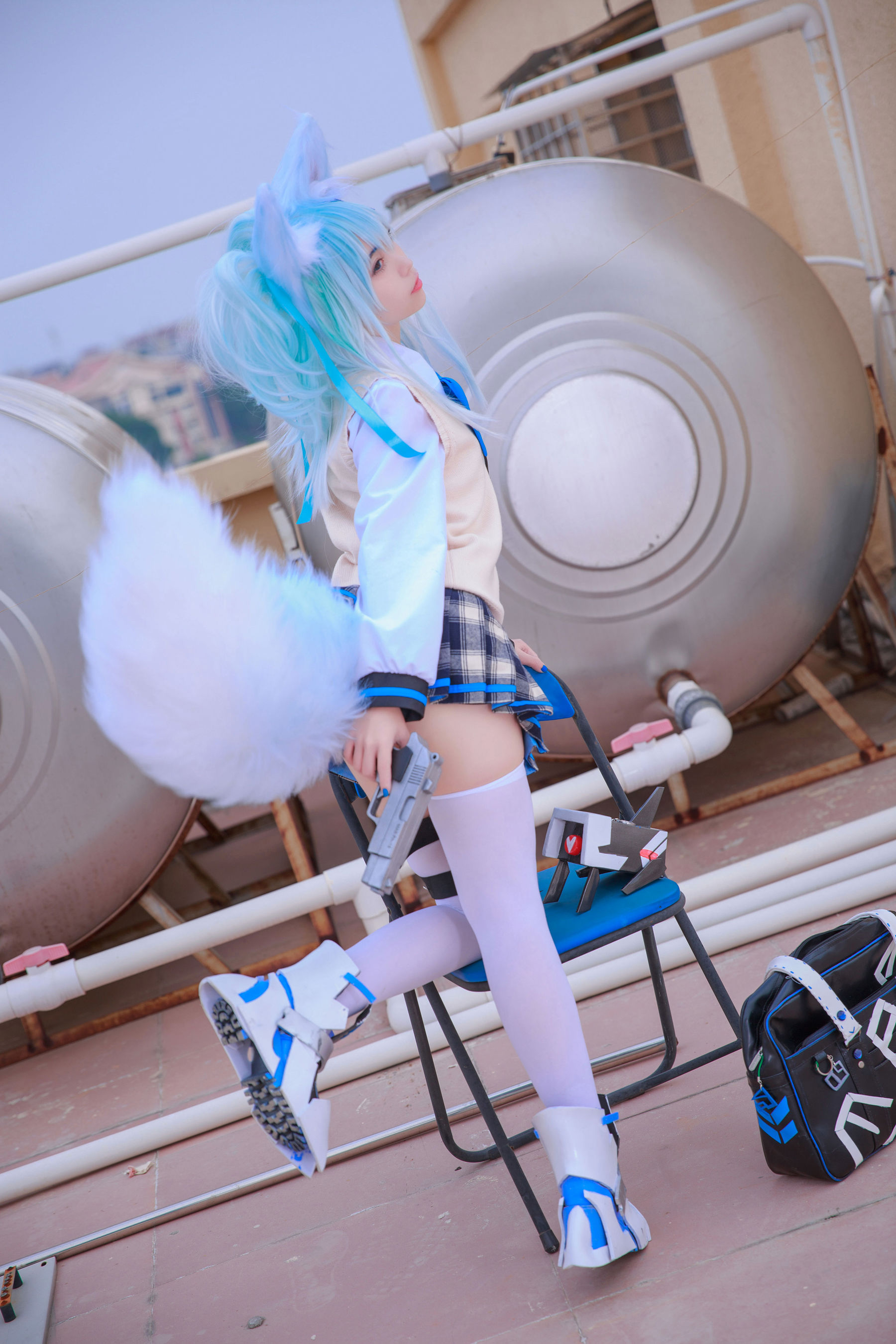  动漫博主G44不会受伤 - 少女前线 PA15校服 第16张