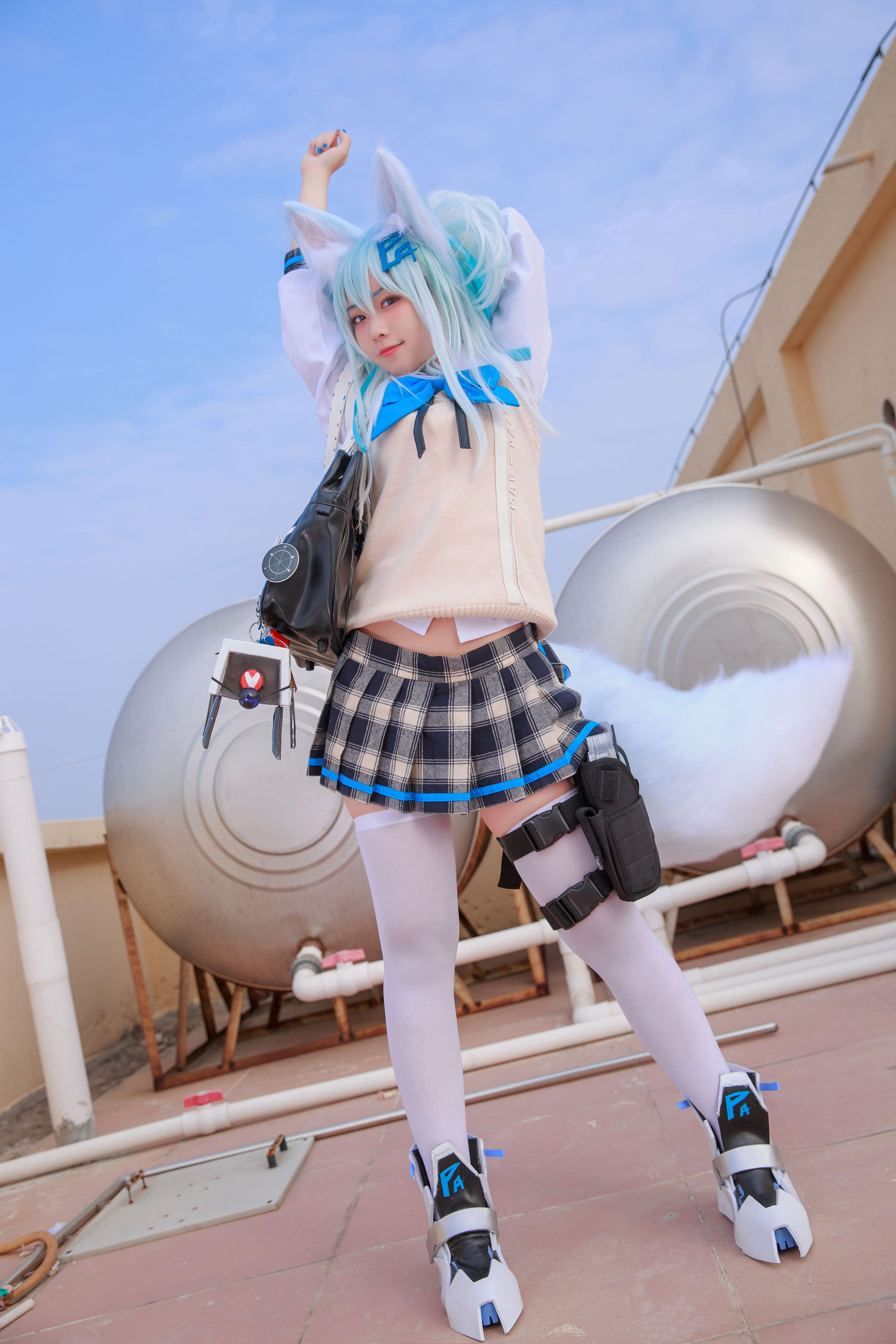  动漫博主G44不会受伤 - 少女前线 PA15校服 第32张