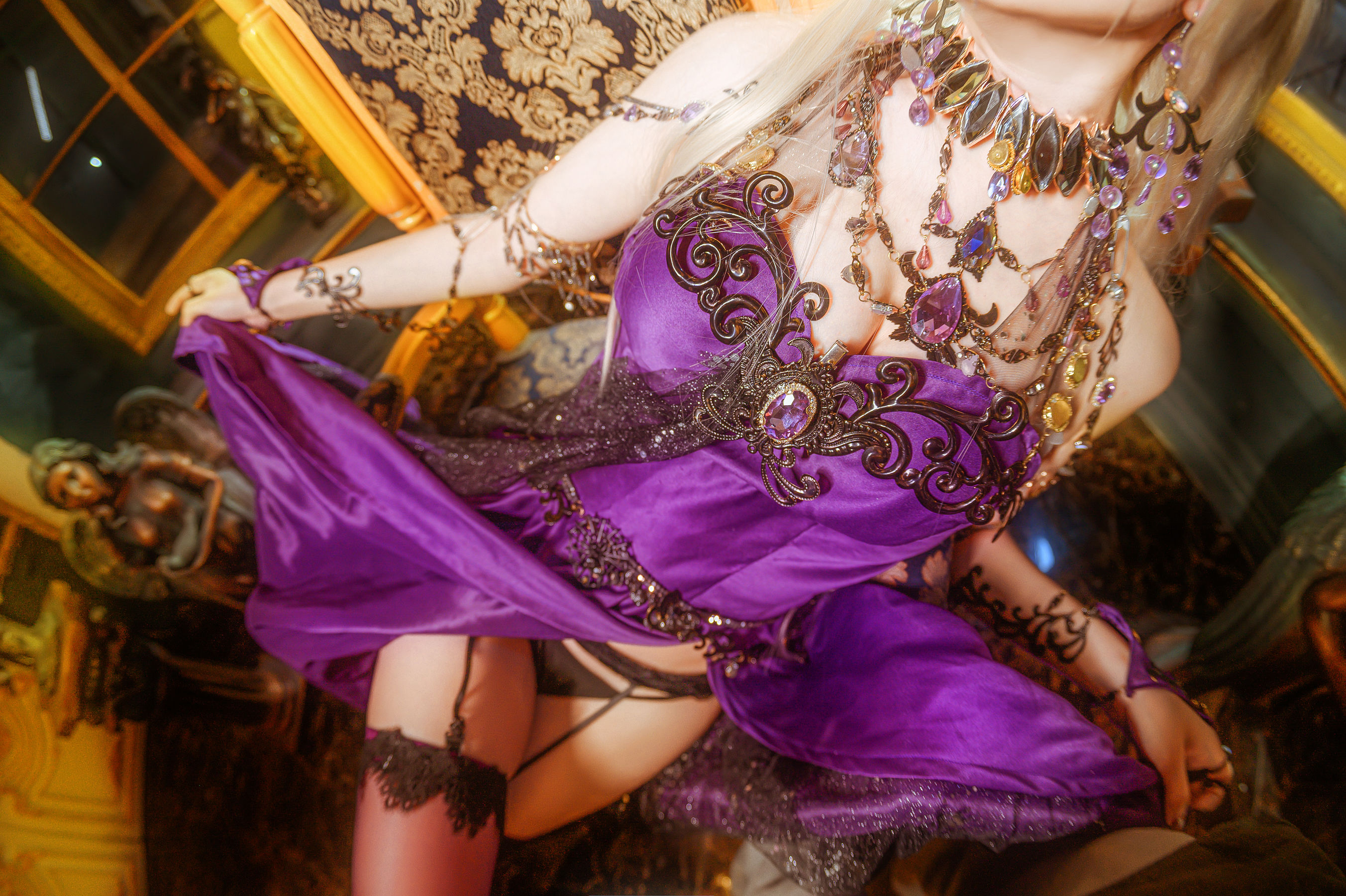  动漫博主阮邑_Fairy - 黑枪呆礼服 第10张