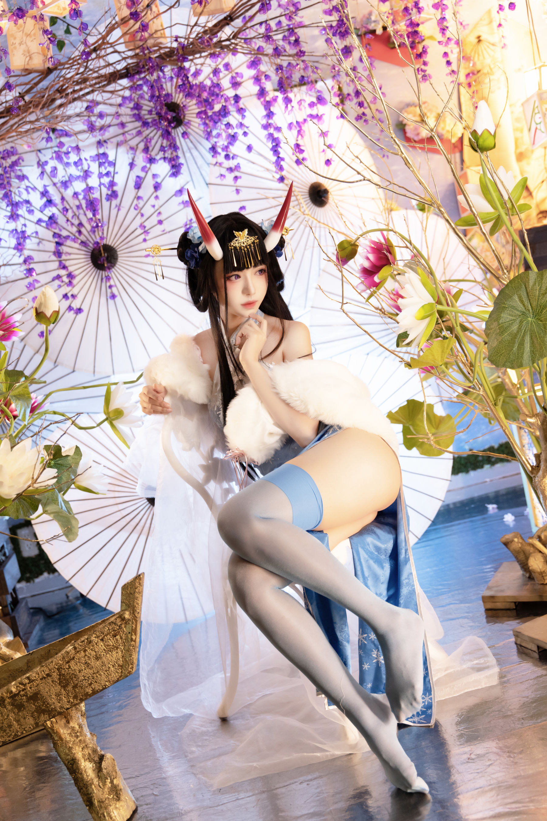 [福利COS] Shika小鹿鹿 - 能代旗袍  第3张