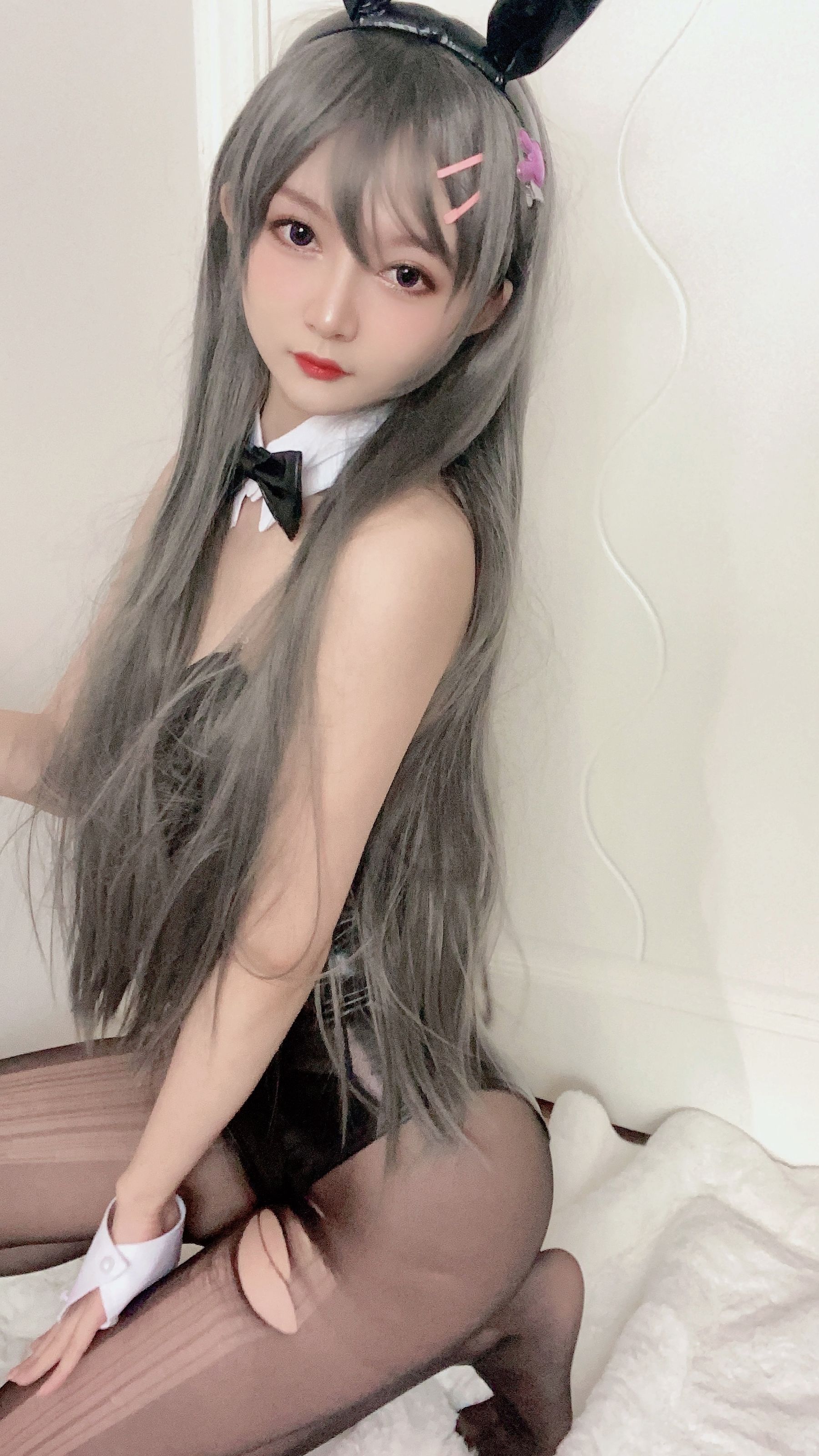 [福利COS] 51酱 - 麻衣兔女郎