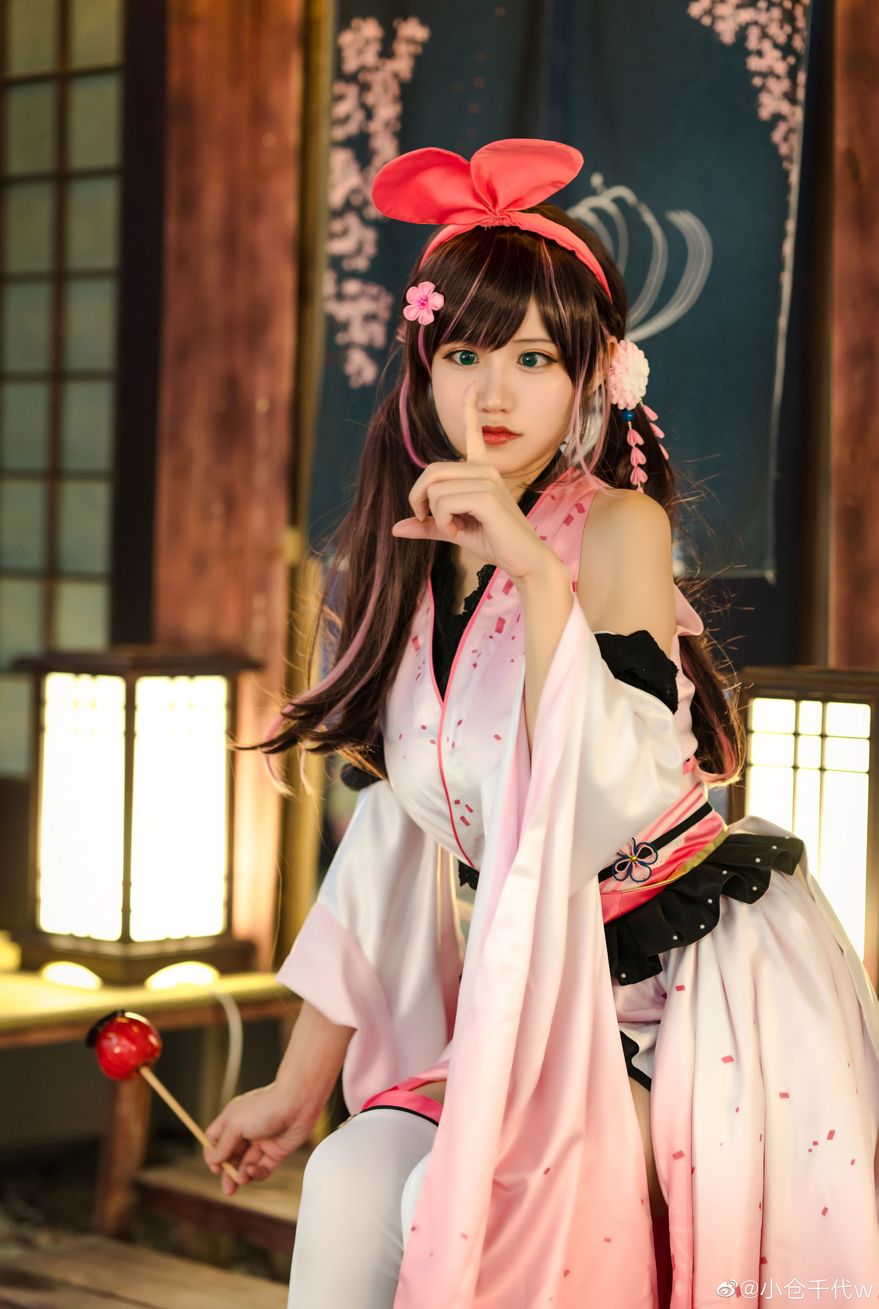 [福利COS] 动漫博主小仓千代w - Kizuna_AI绊爱