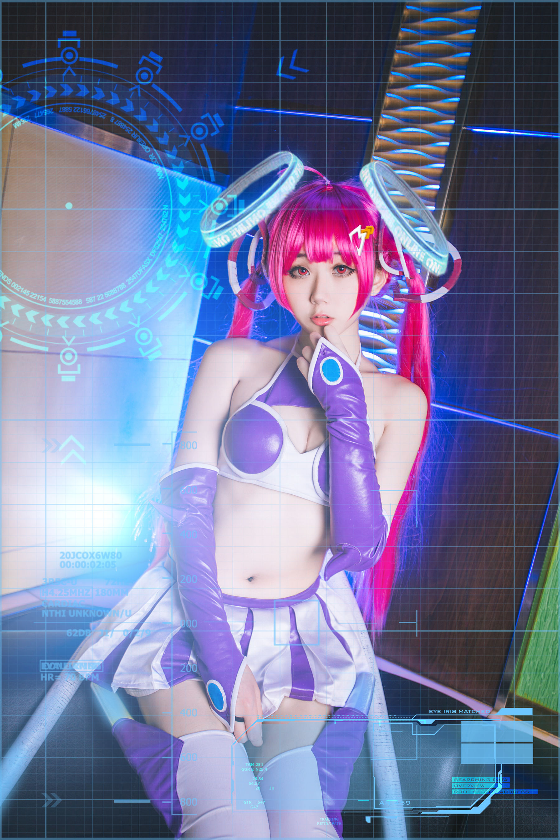 [福利COS] 动漫博主浅野菌子 - 300英雄 300娘