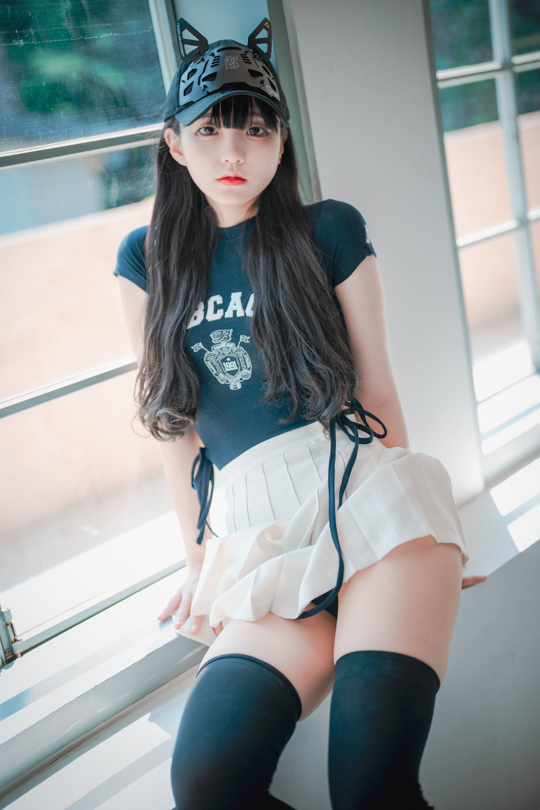 [DJAWA]  Jeong Jenny - Classic Athletic Girl in Navy Blue 第13张